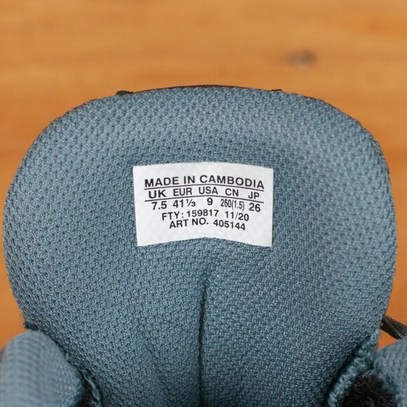 Salomon Pathfinder Trail Running Shoes in Grey & Blue - Women's EU 41 US 9 - Picture 9 of 9